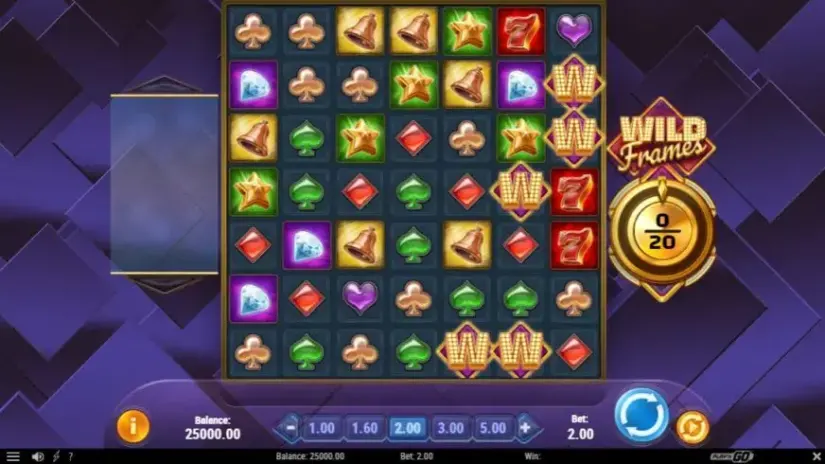 Wild Frames slot screenshot 