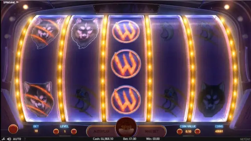 Spinsane slot screenshot 4