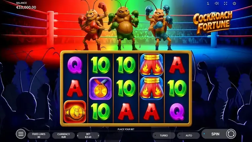 Cockroach Fortune slot screenshot 
