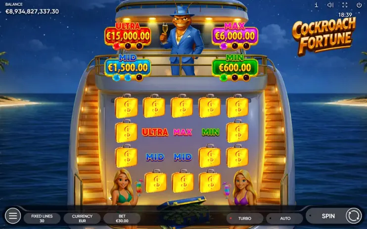 Cockroach Fortune slot screenshot 5