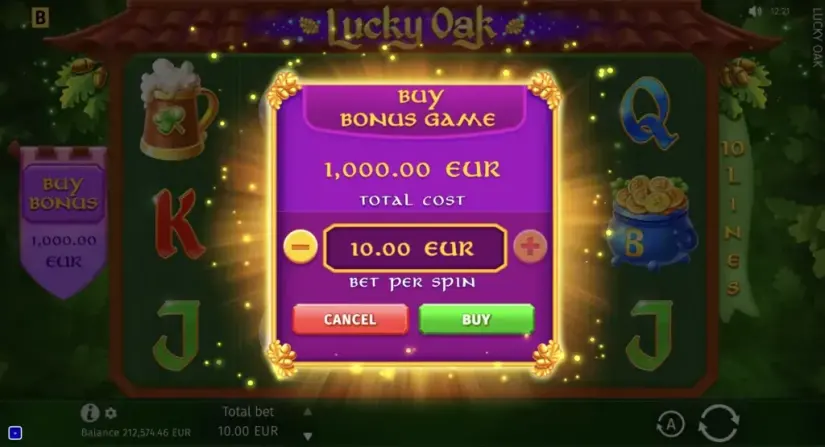 Lucky Oak slot screenshot 9