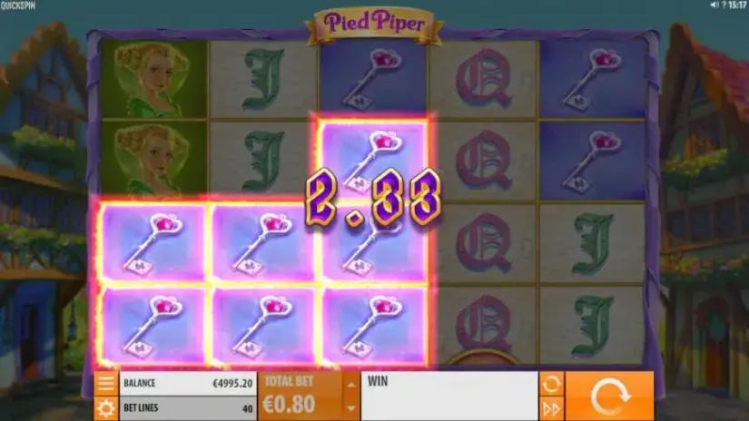 Pied Piper slot screenshot 