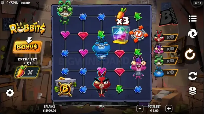 Robbits slot screenshot 6