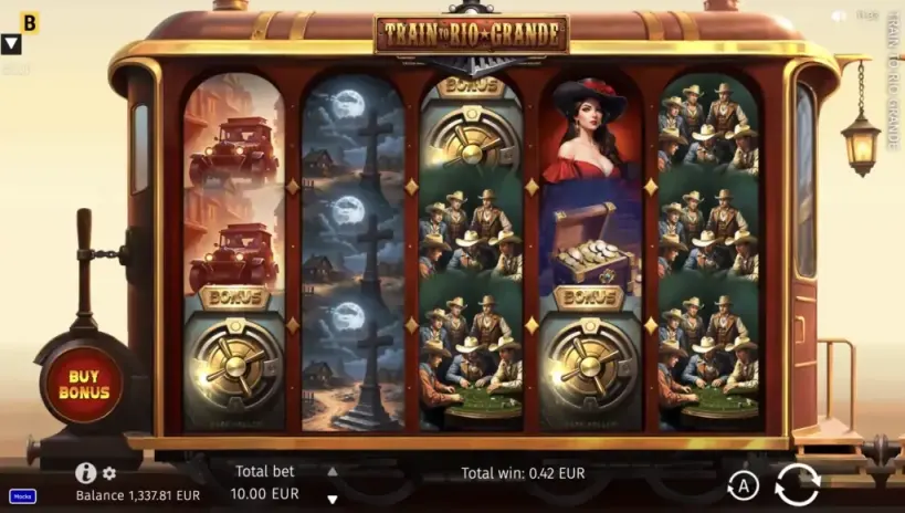 Train to Rio Grande slot screenshot 6