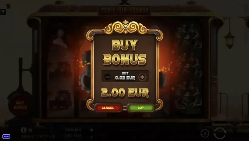 Train to Rio Grande slot screenshot 9