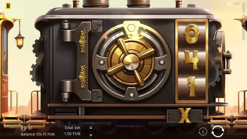 Train to Rio Grande slot screenshot 3