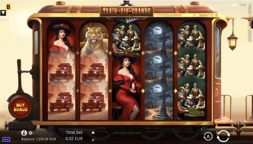 Train to Rio Grande slot screenshot 8