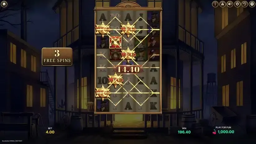 Buckshot Wilds slot screenshot 4