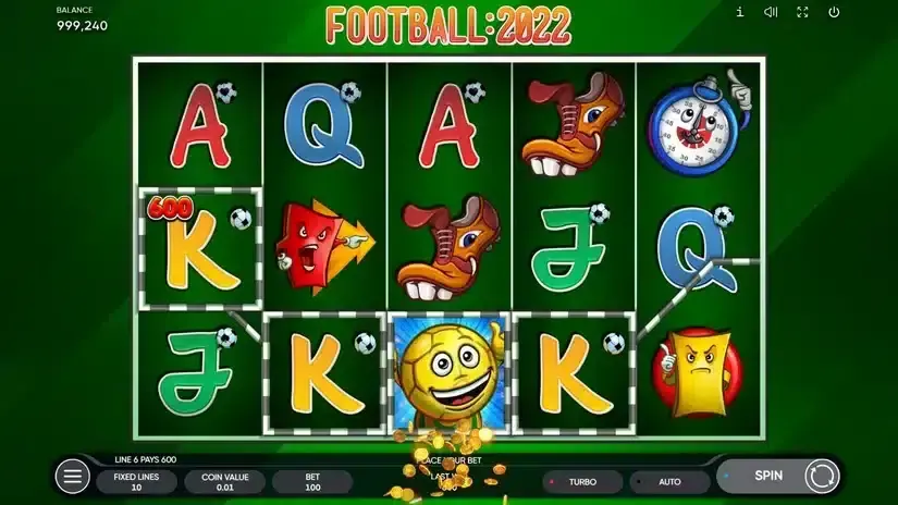 Football:2022 slot screenshot 2