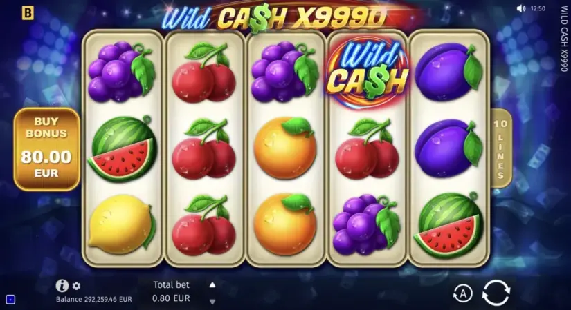 Wild Cash x9990 slot screenshot 7