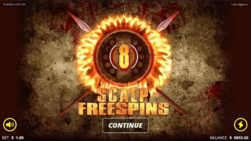 Little Bighorn slot screenshot 4