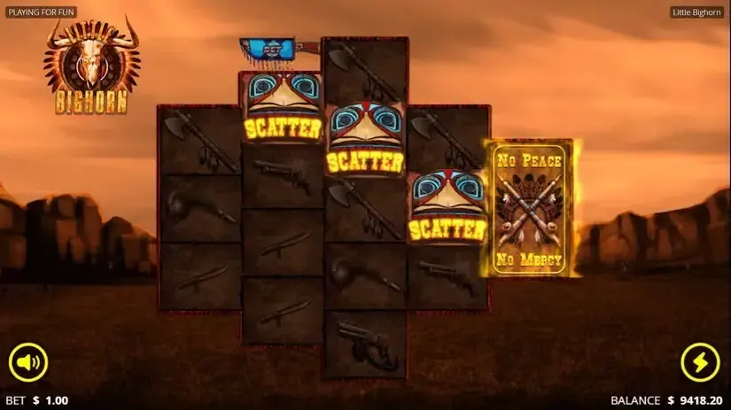 Little Bighorn slot screenshot 6