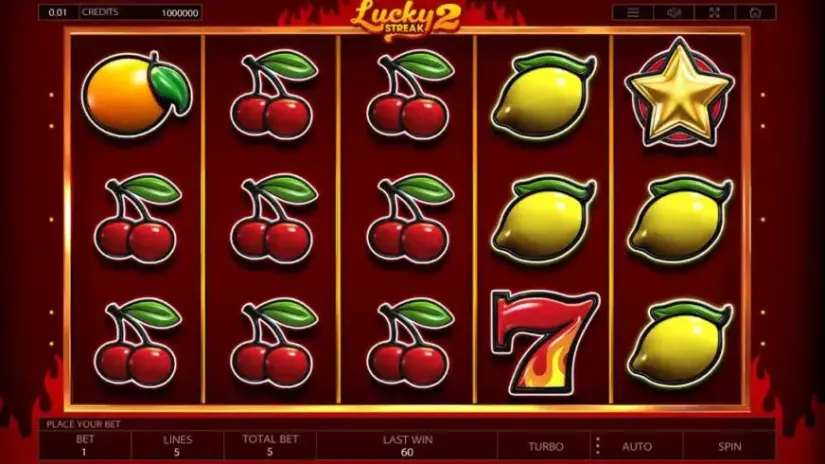 Lucky Streak 2 slot screenshot 