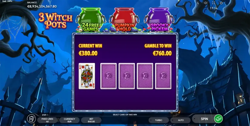 3 Witch Pots slot screenshot 10