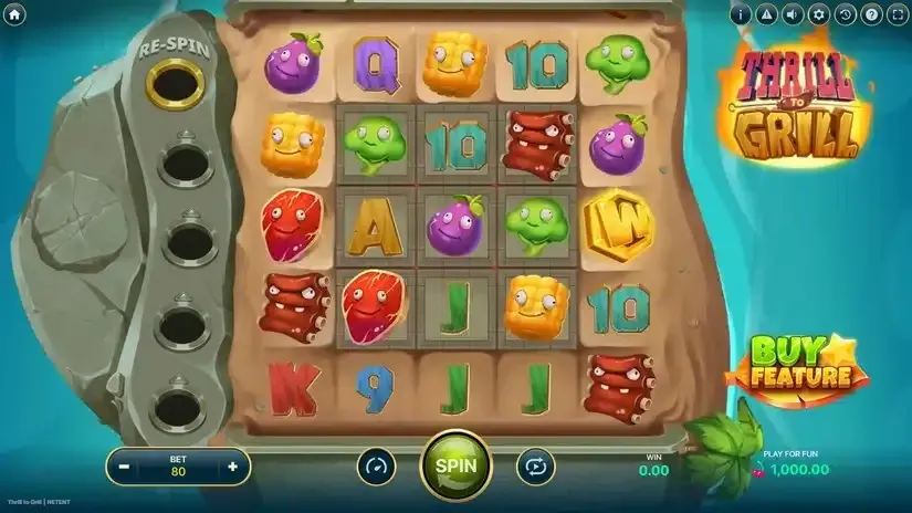 Thrill to Grill slot screenshot 
