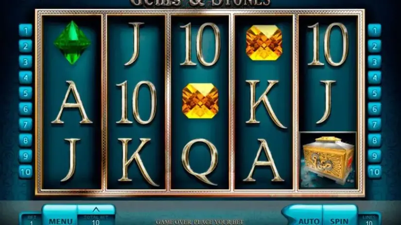 Gems & Stones slot screenshot 2