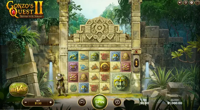 Gonzo’s Quest 2 slot screenshot 8