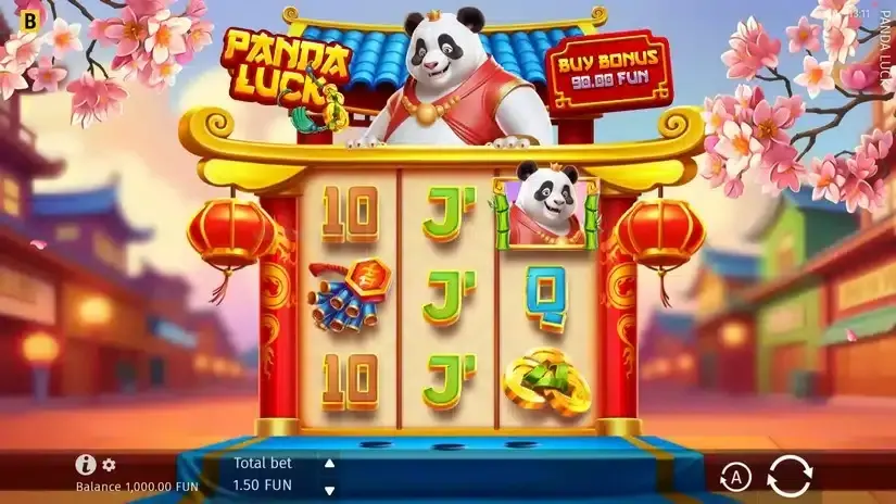 Panda Luck slot screenshot 