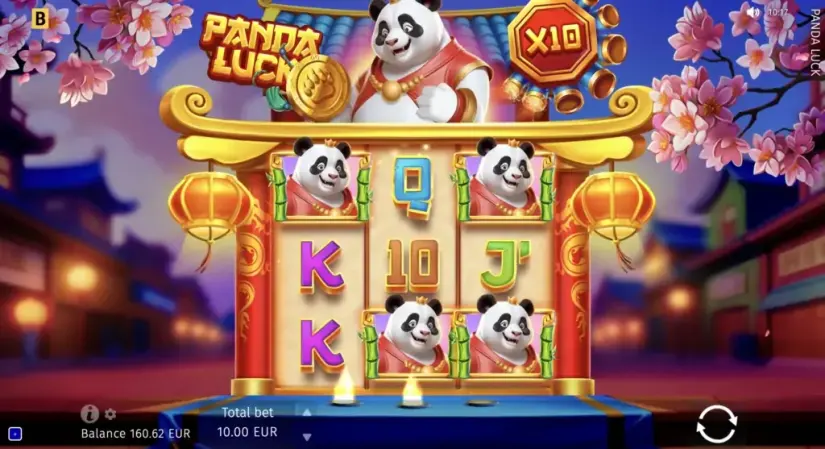 Panda Luck slot screenshot 8