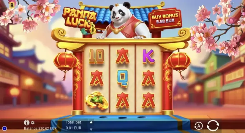 Panda Luck slot screenshot 6