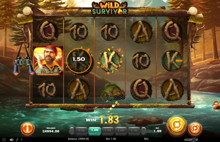 Wild Survivor slot screenshot 6