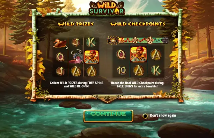 Wild Survivor slot screenshot 4