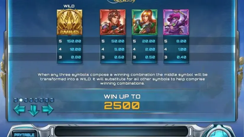 Cloud Quest slot screenshot 2