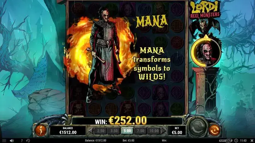 Lordi Reel Monsters slot screenshot 5
