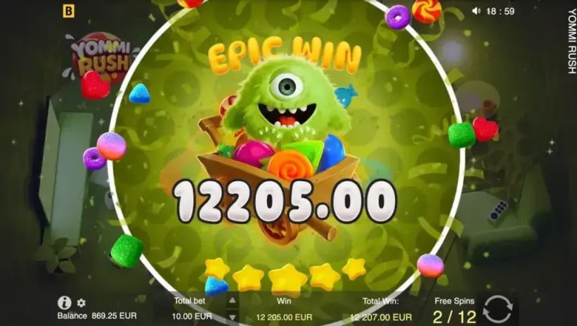 Yommi Rush slot screenshot 6