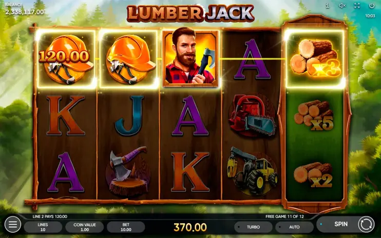 Lumber Jack slot screenshot 10