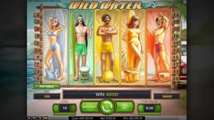 Wild Water slot screenshot 3