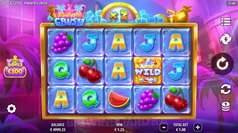 Pineapple Crush slot screenshot 6