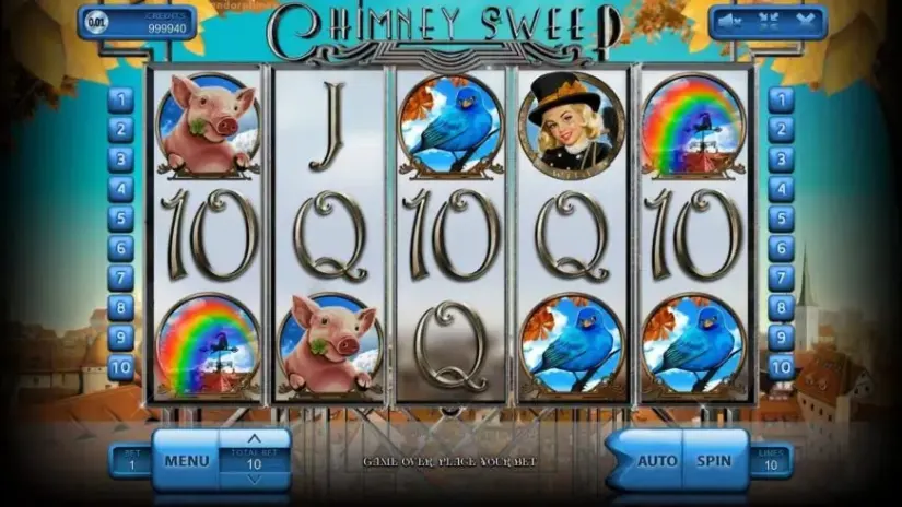 Chimney Sweep slot screenshot 