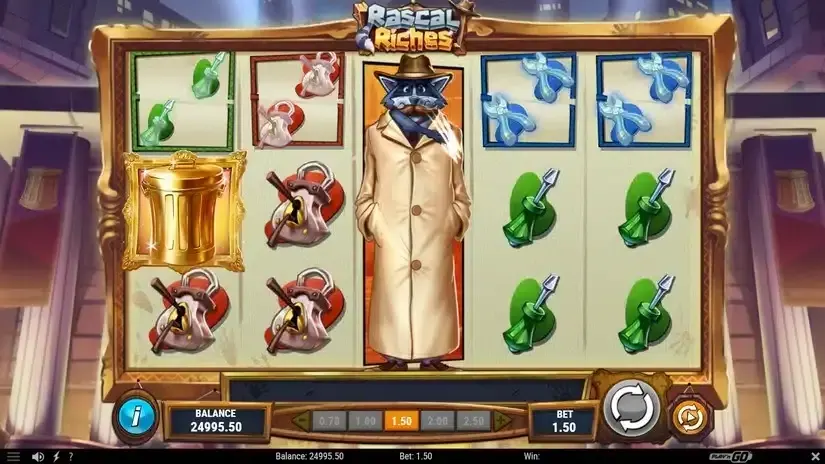 Rascal Riches slot screenshot 2