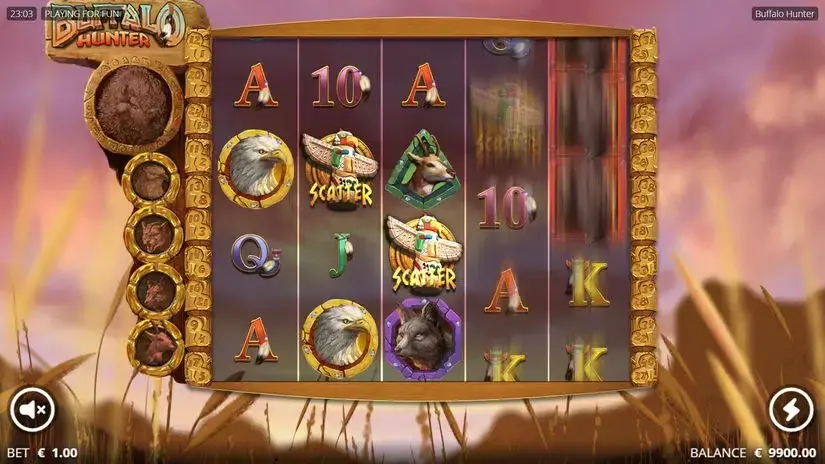 Buffalo Hunter slot screenshot 2