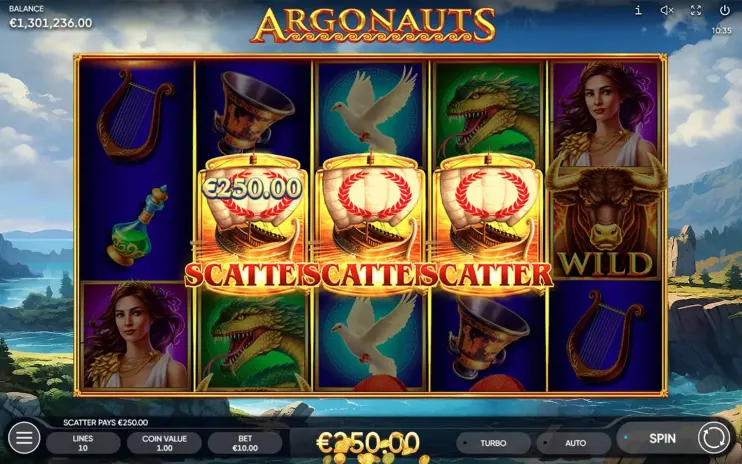 Argonauts slot screenshot 10