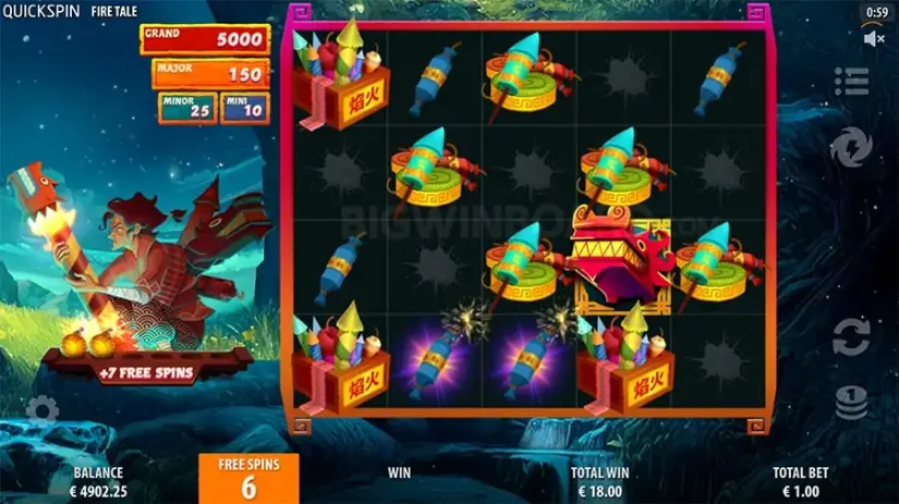Fire Tale slot screenshot 8