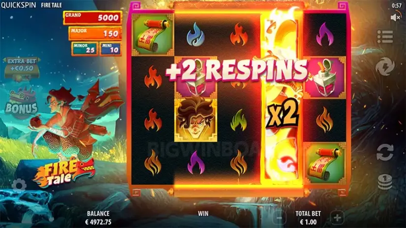 Fire Tale slot screenshot 7