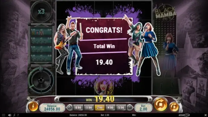 Black Mamba slot screenshot 4