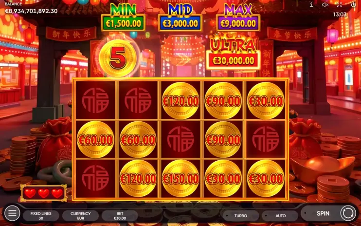 3 Coin Towers slot screenshot 10