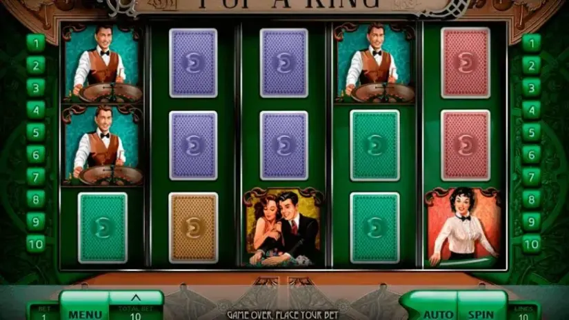 4 Of A King slot screenshot 