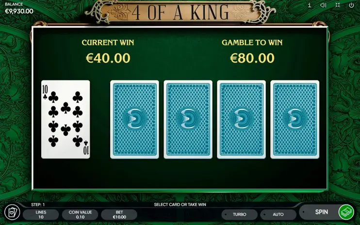 4 Of A King slot screenshot 8