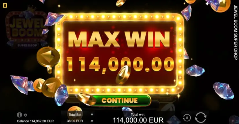 Jewel Boom Super Drop slot screenshot 6