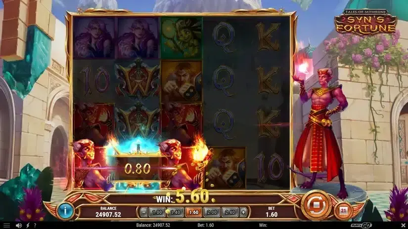 Tales of Mithrune Syn’s Fortune slot screenshot 3
