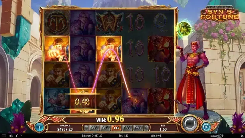 Tales of Mithrune Syn’s Fortune slot screenshot 2