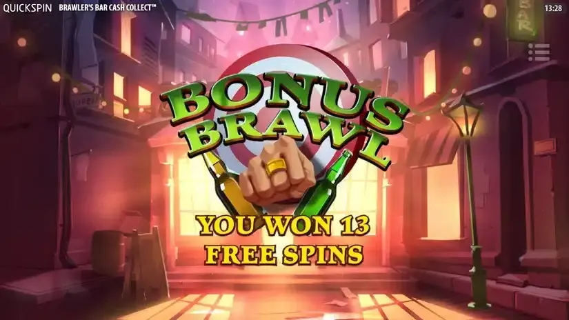 Brawlers Bar Cash Collect slot screenshot 3