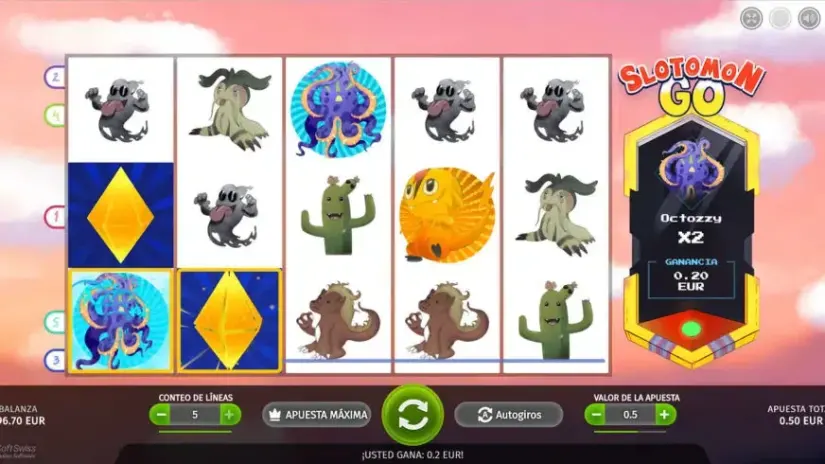 Slotomon Go slot screenshot 2