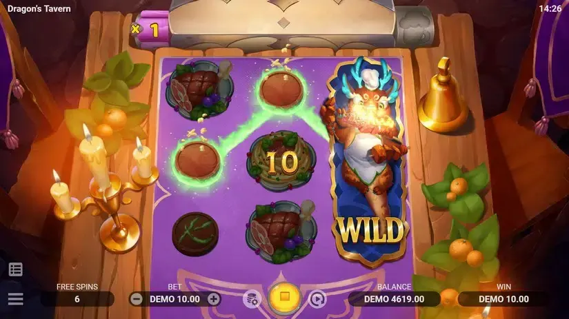 Dragon’s Tavern slot screenshot 5