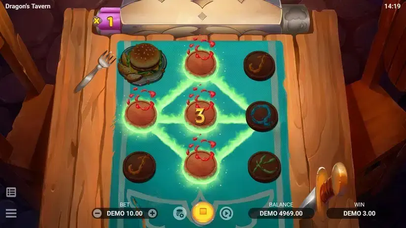 Dragon’s Tavern slot screenshot 3