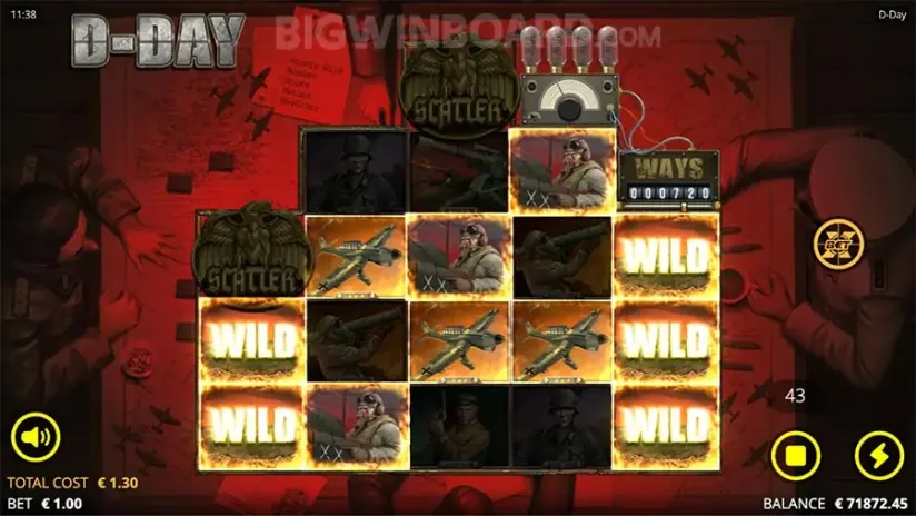 D-Day slot screenshot 6